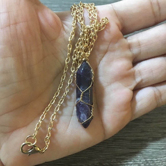 Amethyst Necklace - Picture 8 of 8